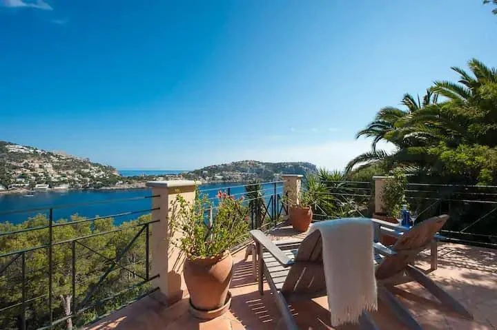 Mediterranean villa with great sea view in Port Andratx