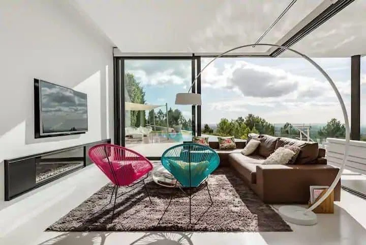 Modern villa with sea view in Bunyola