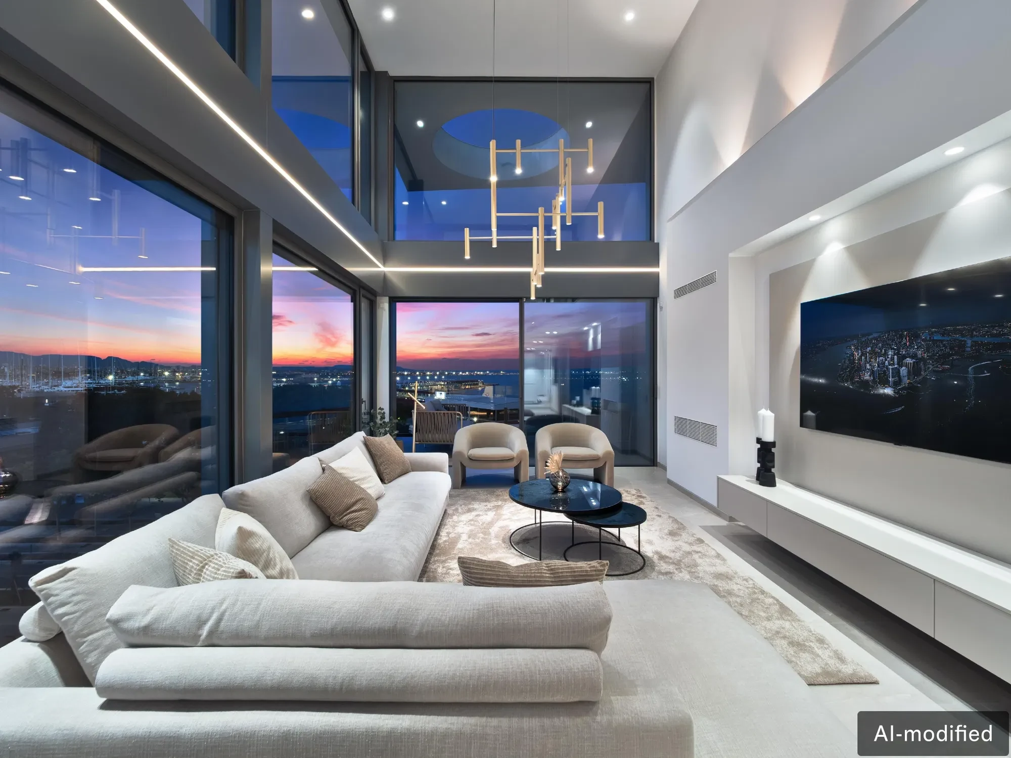 A duplex penthouse on Palma’s waterfront