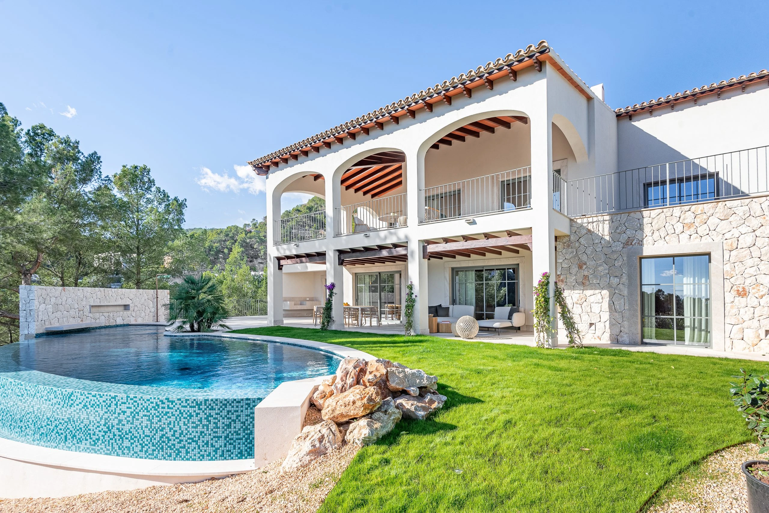 Mediterranean villa project in Son Vida