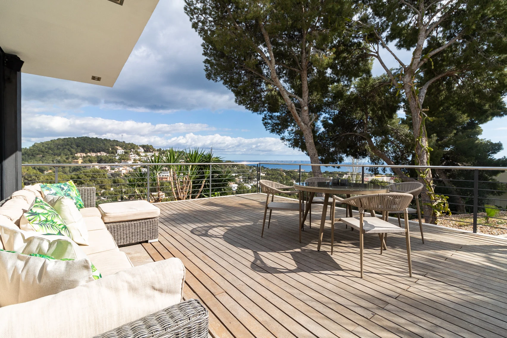 Modern sea view villa in Costa den Blanes